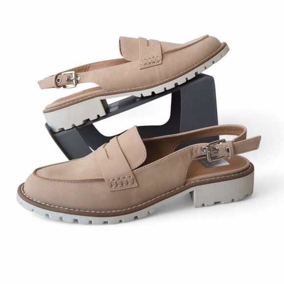 DV Dolce Vita Cancun Slingback Penny Mules Beige Tan Women's 10 - Picture 1 of 10